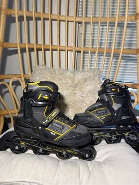 Roller Derby Elite Speed RACE Q-60 Men's AERIO Inline Skates 10 Gold-7